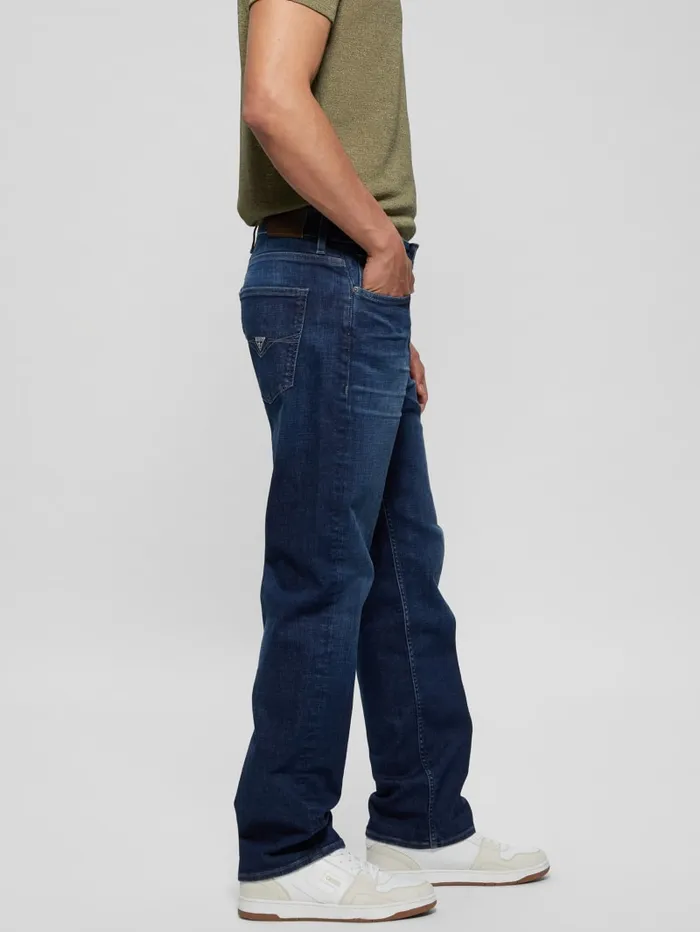 GUESS Jeans and Denim Eco Mason Straight Jeans Blue 8211 Men