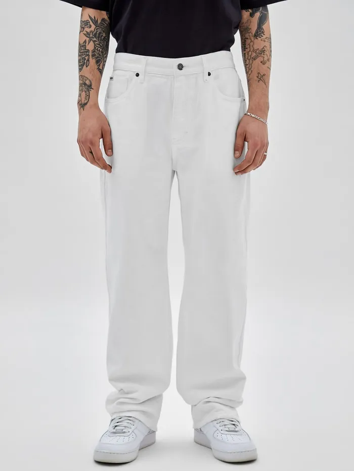 GUESS Jeans and Denim Originals Kit Relaxed Jeans White 8211 Men