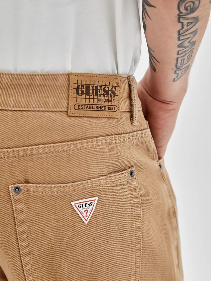 GUESS Jeans and Denim Originals Kit Relaxed Jeans White 8211 Men