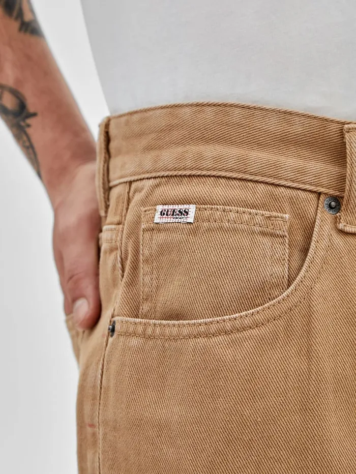 GUESS Jeans and Denim Originals Kit Relaxed Jeans White 8211 Men