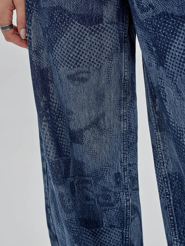 GUESS Jeans and Denim Originals Laser Flare Jeans Blue 8211 Women