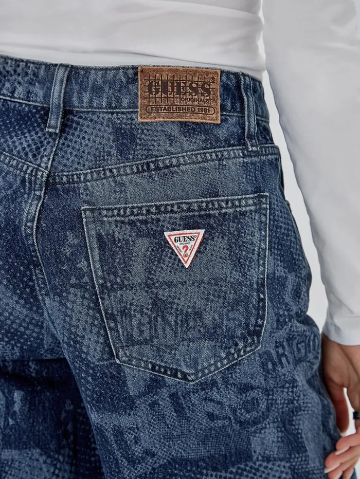 GUESS Jeans and Denim Originals Laser Flare Jeans Blue 8211 Women