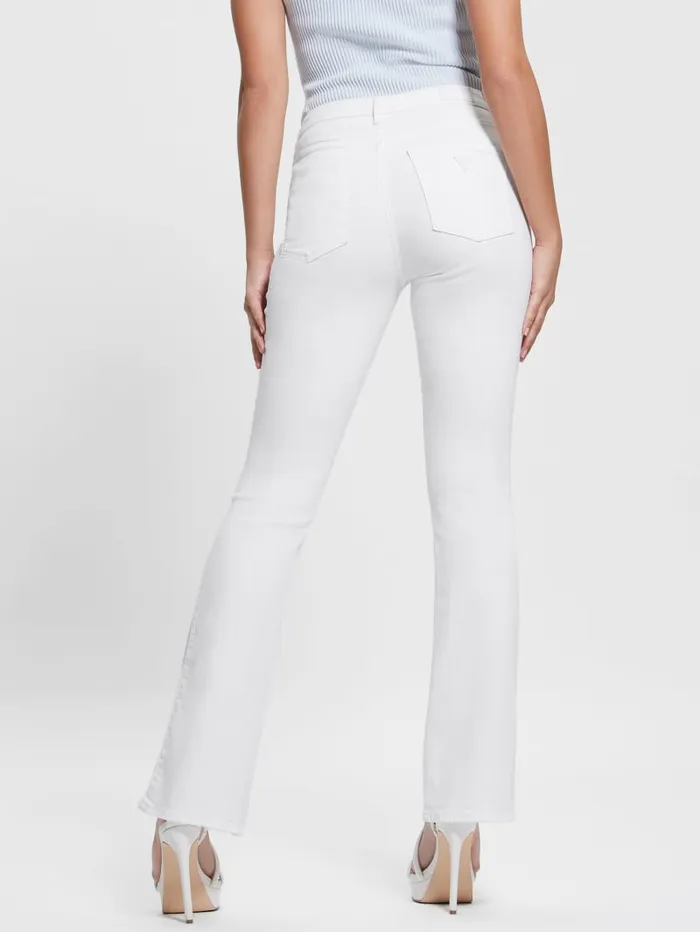 GUESS Jeans and Denim Sexy Flared Jeans White 8211 Women
