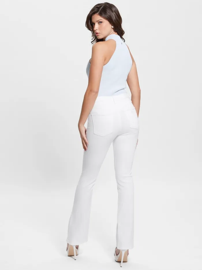 GUESS Jeans and Denim Sexy Flared Jeans White 8211 Women
