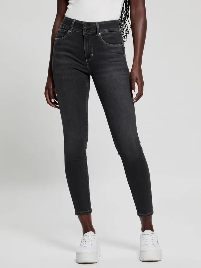 GUESS Jeans and Denim Shape Up Skinny Denim Jeans Black 8211 Women