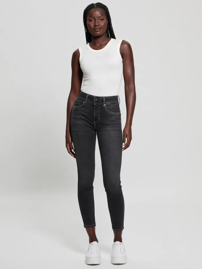 GUESS Jeans and Denim Shape Up Skinny Denim Jeans Black 8211 Women