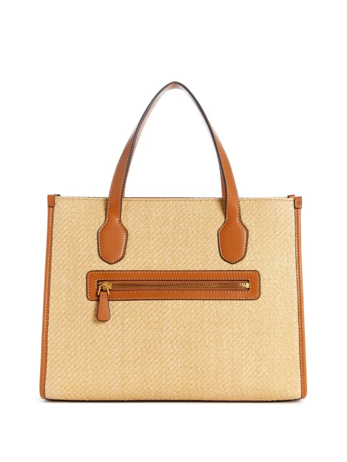GUESS Logo Bags G Status Tote Brown 8211 Unisex
