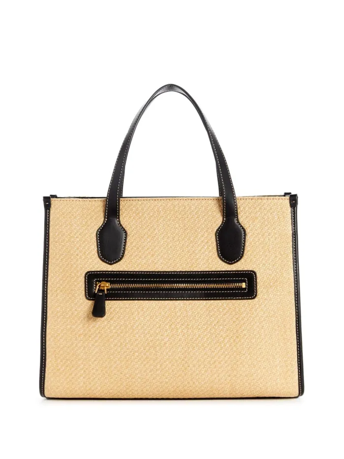 GUESS Logo Bags G Status Tote Brown 8211 Unisex