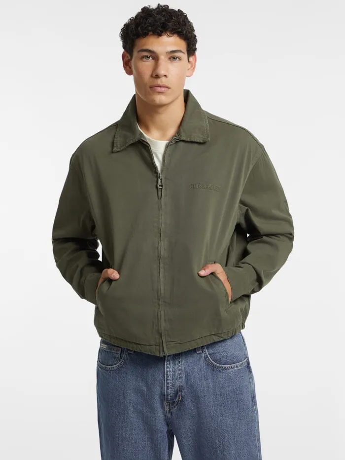GUESS Men Twill Jacket Green 8211 Men