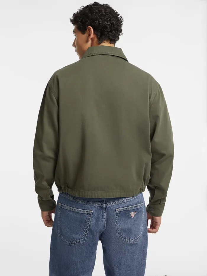 GUESS Men Twill Jacket Green 8211 Men