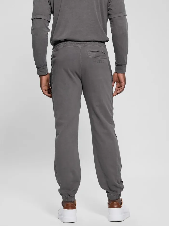 GUESS Pants and Shorts Gondour Patch Pants Grey 8211 Men