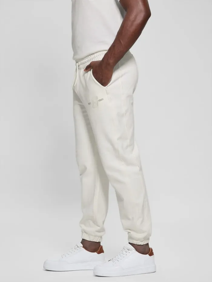 GUESS Pants and Shorts Gondour Patch Pants Grey 8211 Men