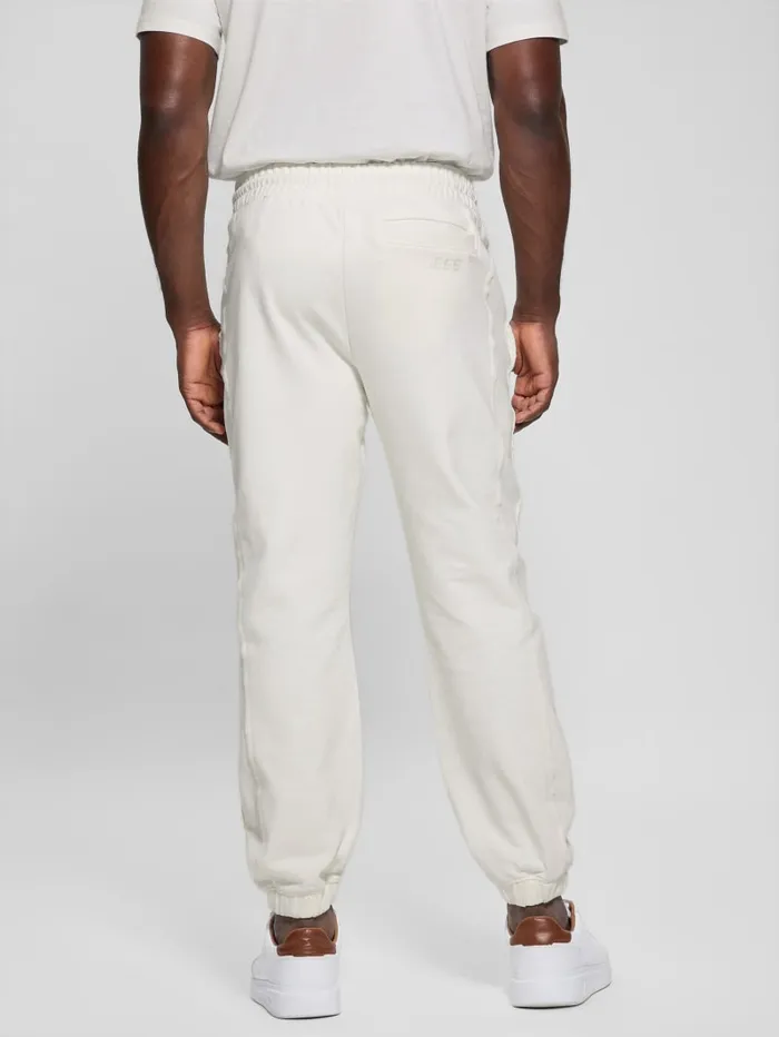 GUESS Pants and Shorts Gondour Patch Pants Grey 8211 Men
