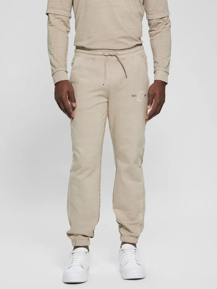 GUESS Pants and Shorts Gondour Patch Pants Grey 8211 Men