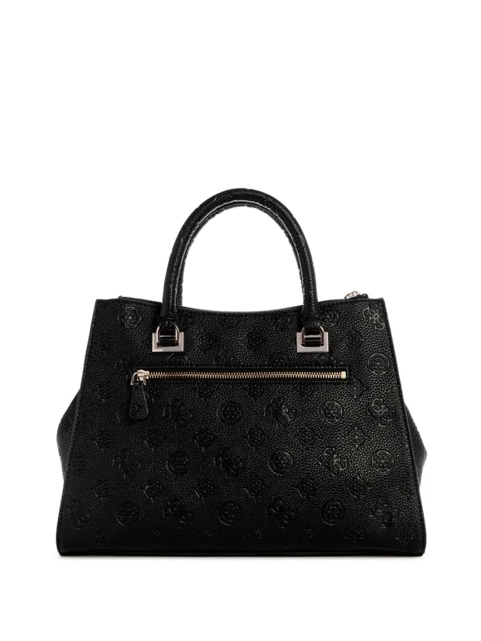 GUESS Sale Cresidia Society Satchel White 8211 Women