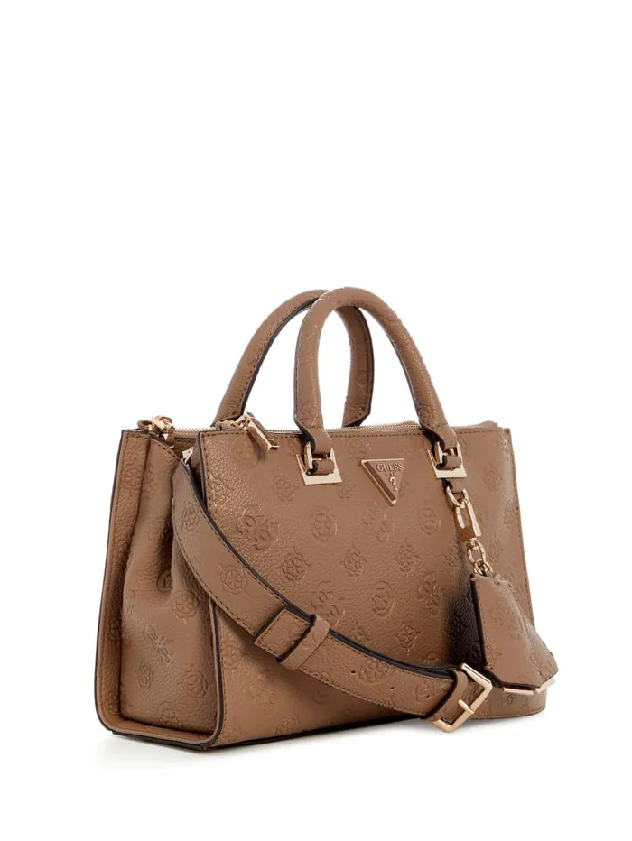 GUESS Sale Cresidia Status Satchel White 8211 Women