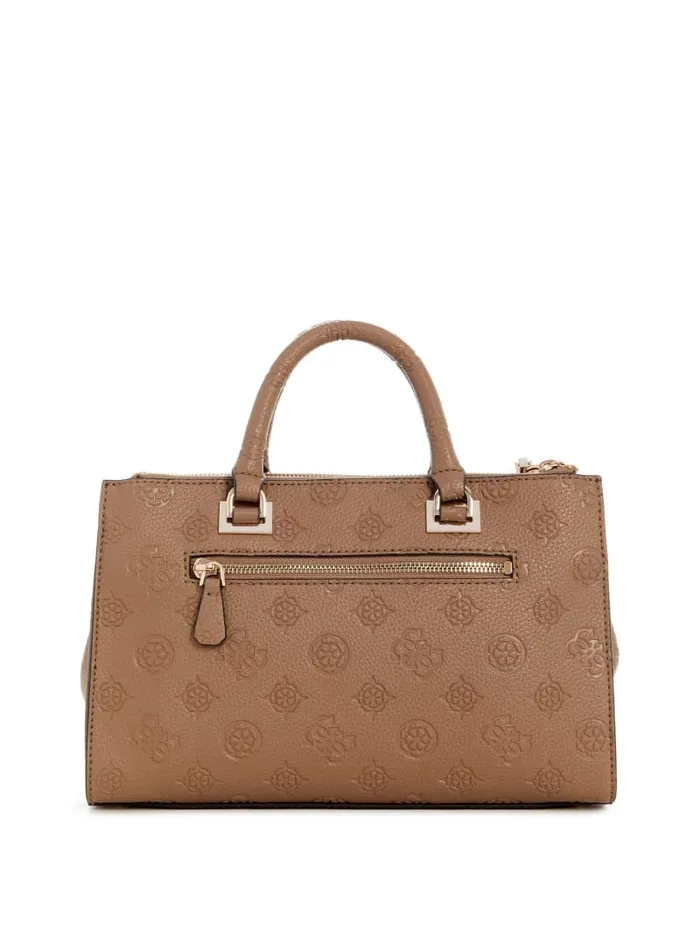 GUESS Sale Cresidia Status Satchel White 8211 Women
