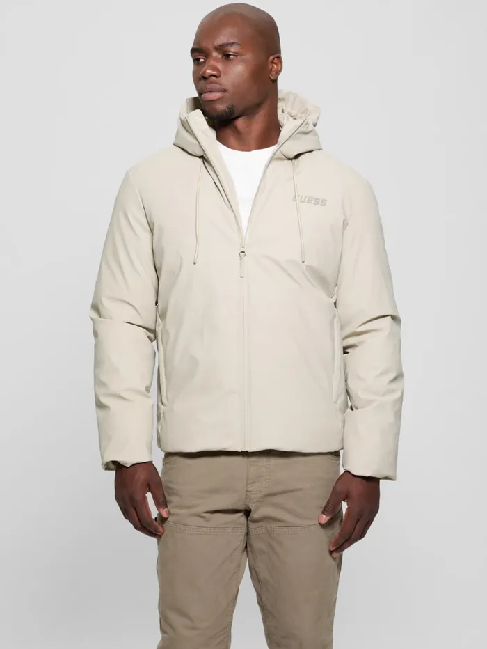 GUESS Sale Dalim Padded Jacket Beige 8211 Men
