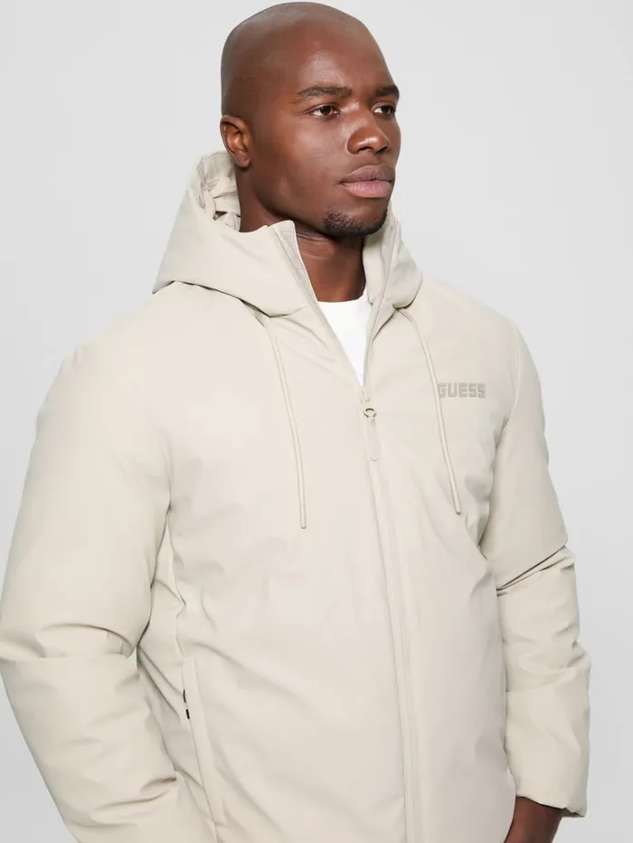 GUESS Sale Dalim Padded Jacket Beige 8211 Men