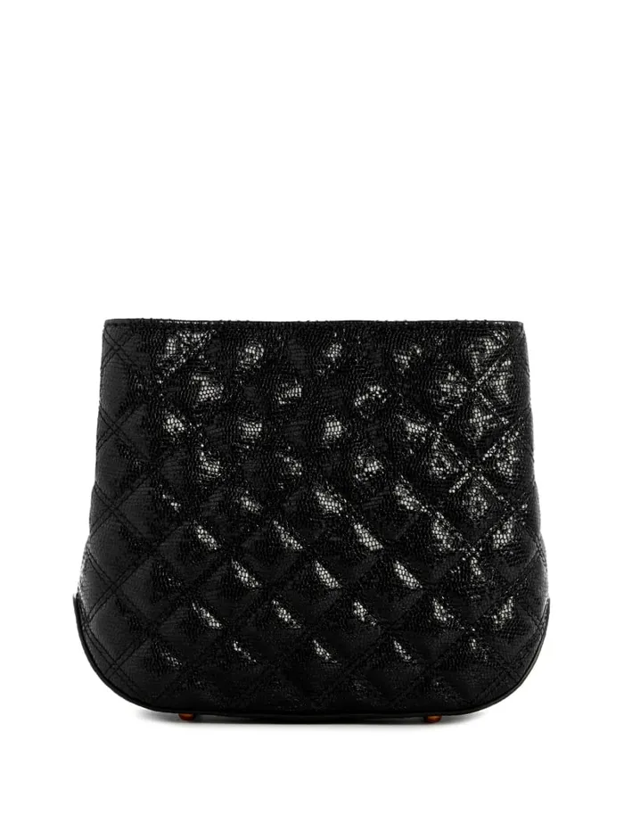 GUESS Sale Eire Small Bucket Bag Black 8211 Women