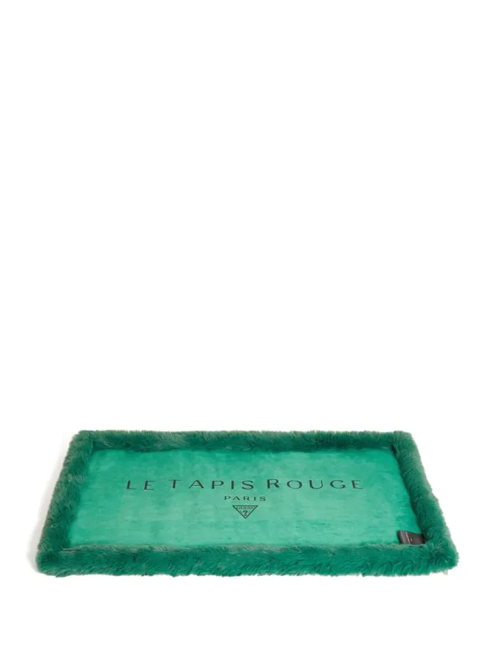 GUESS Sale FauxFur Pet Carpet Blue 8211 Women