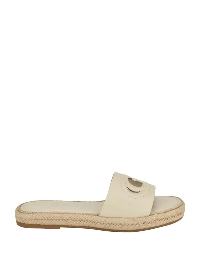 GUESS Sale Katica Espadrille Sandals Gold 8211 Women