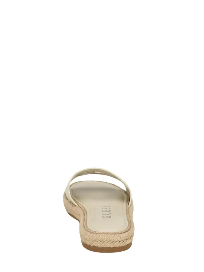 GUESS Sale Katica Espadrille Sandals Gold 8211 Women