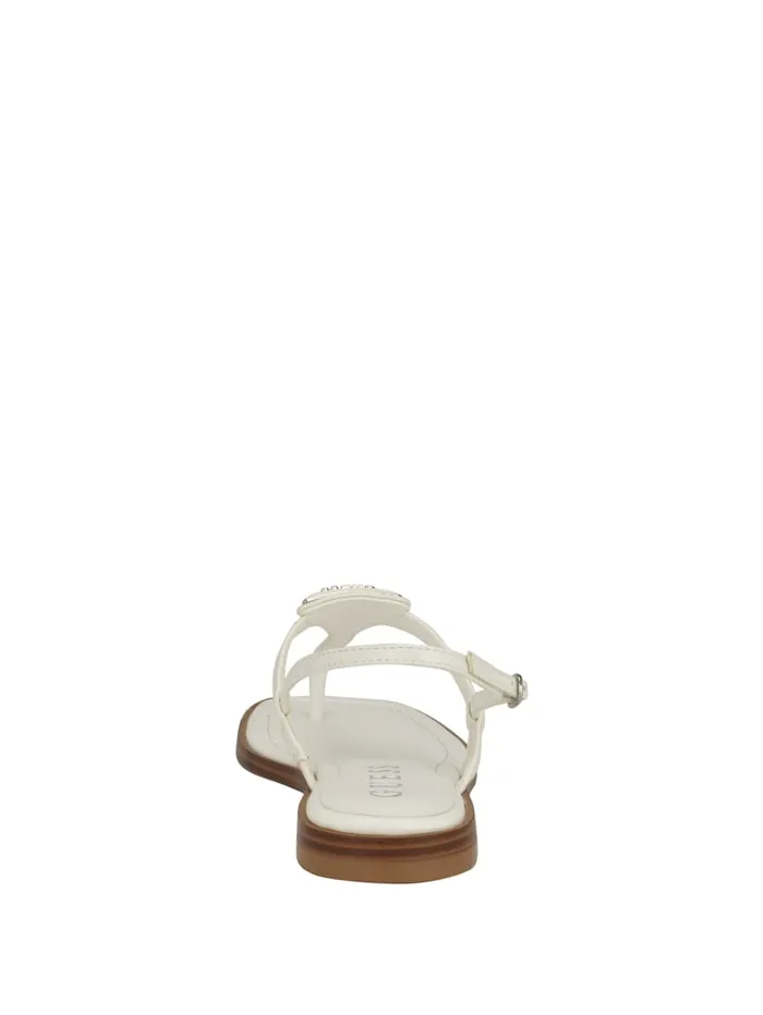 GUESS Sale Rainey TStrap Sandals Black 8211 Women