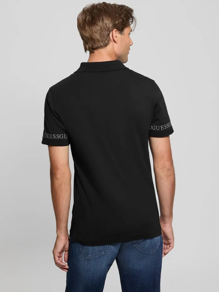 GUESS Shirts Eco Nolan Polo Blue 8211 Men