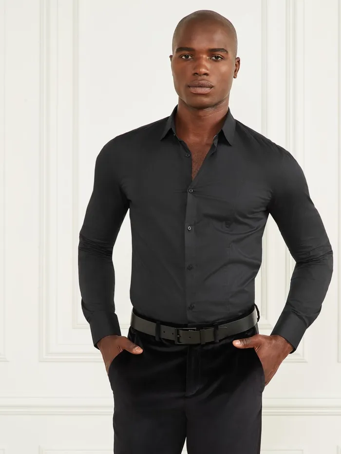 GUESS Shirts Eco Oliver Shirt White 8211 Men