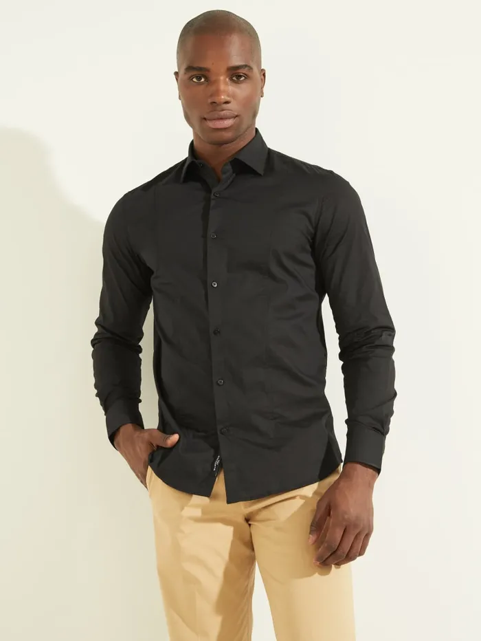 GUESS Shirts Eco Oliver Shirt White 8211 Men
