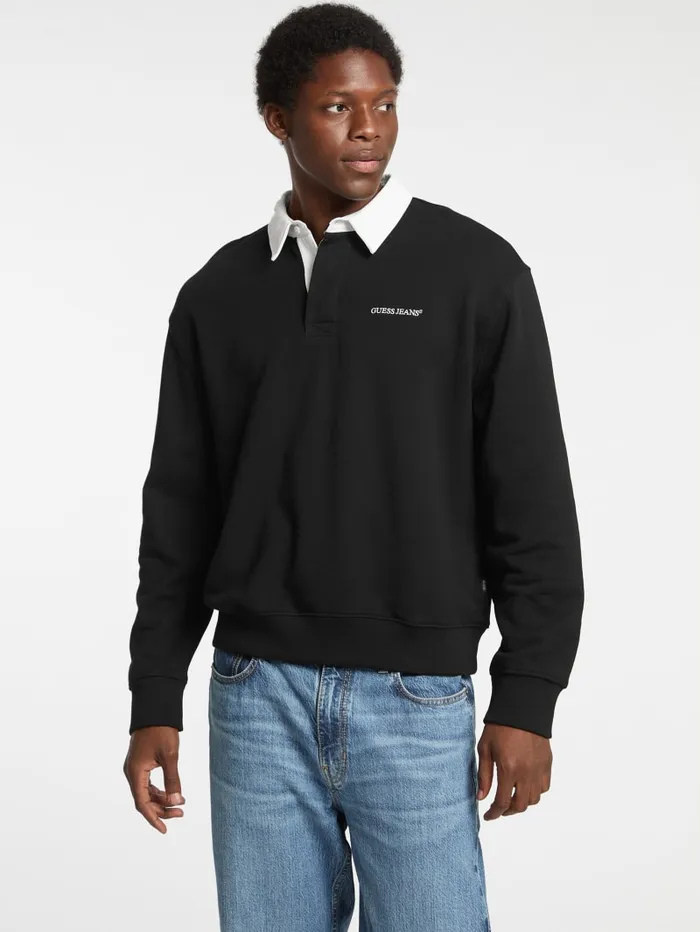 GUESS Shirts Eco Rugby Shirt Green 8211 Men