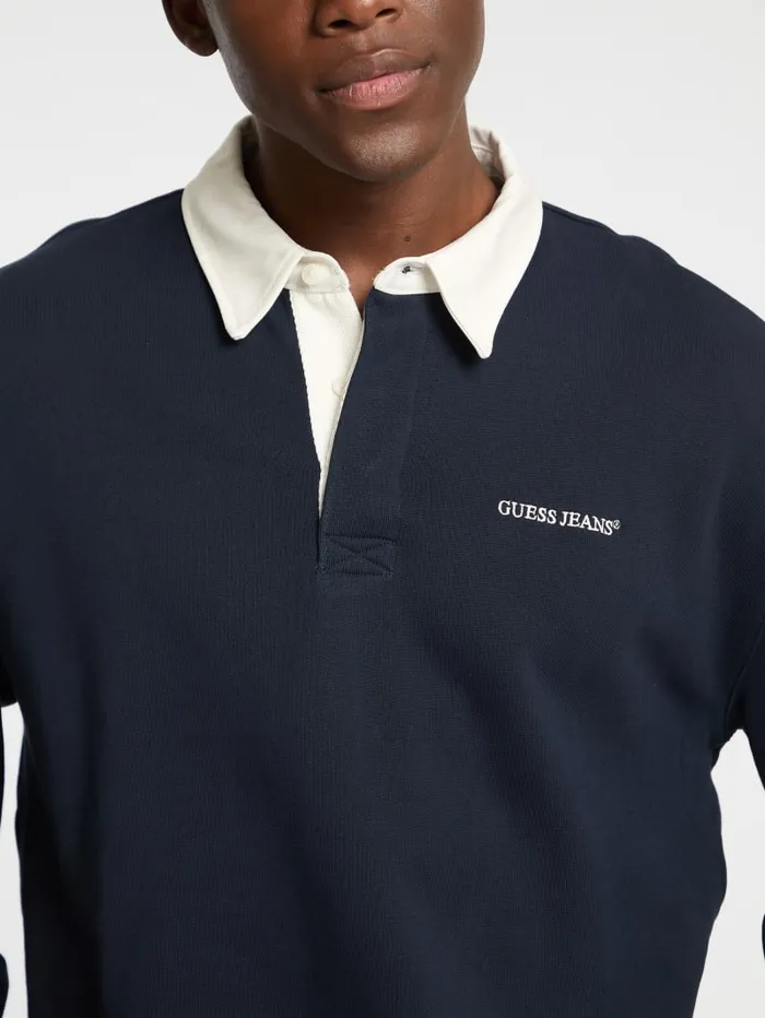 GUESS Shirts Eco Rugby Shirt Green 8211 Men