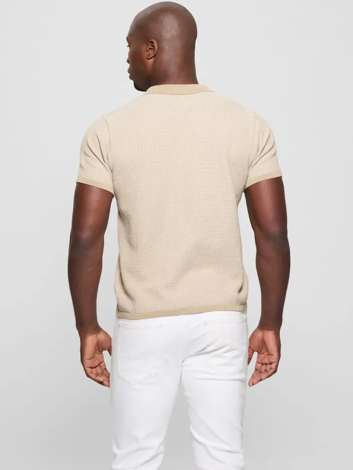 GUESS Shirts Highland Textured Shirt Neutral 8211 Men