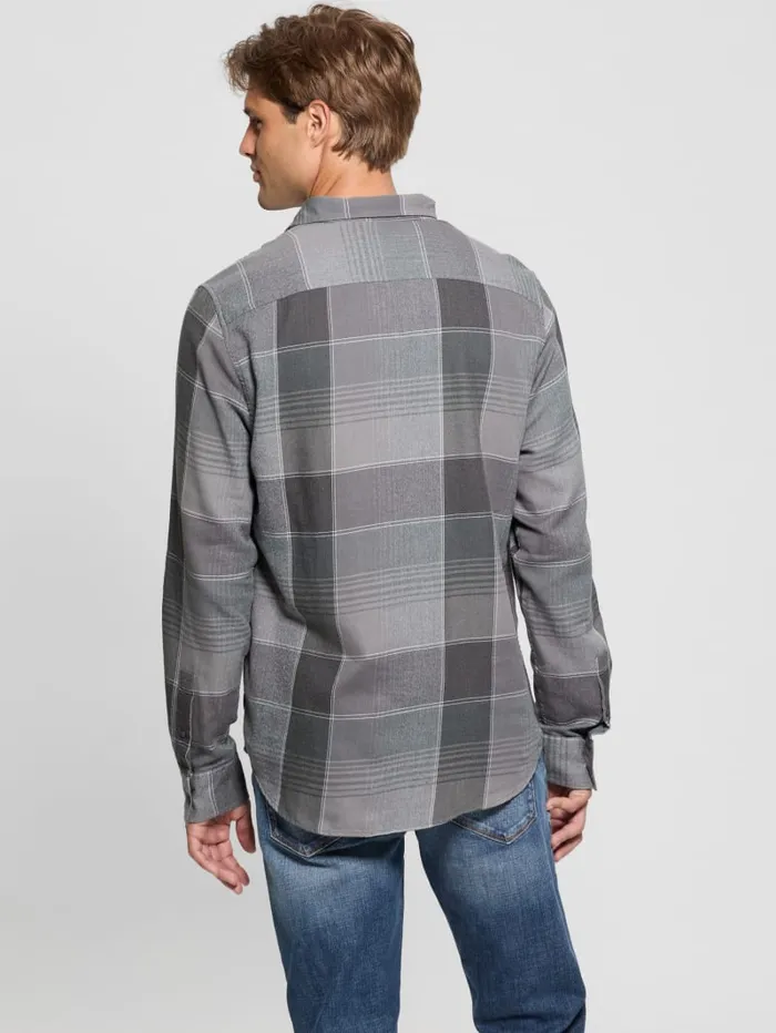 GUESS Shirts Noah Plaid Corduroy Shirt Colors 8211 Men