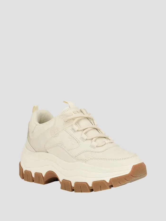 GUESS Shoes Bisun Signature Peony Jogger Sneakers White 8211 Women