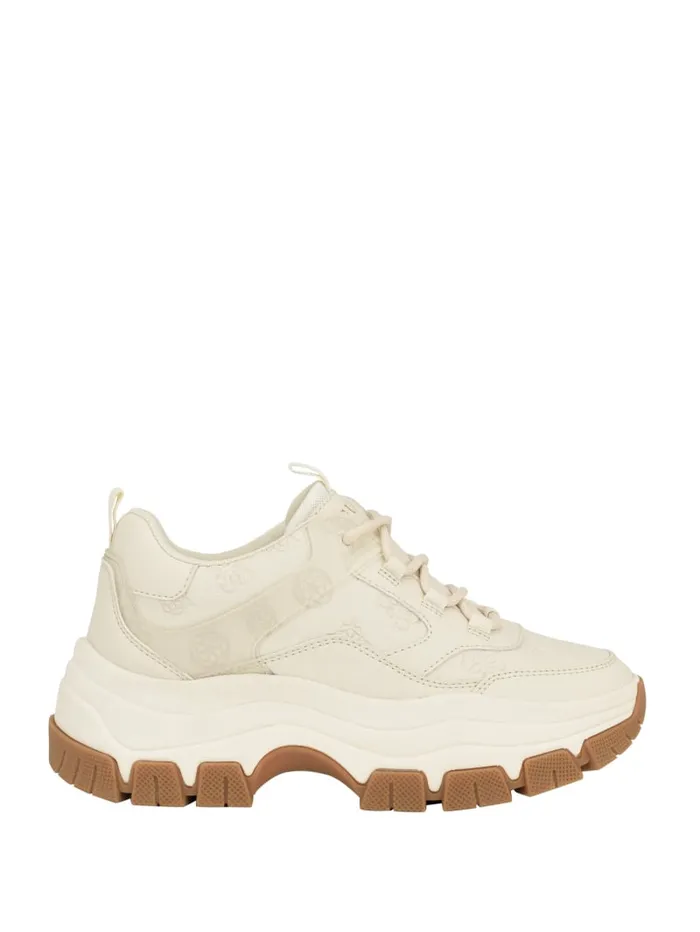 GUESS Shoes Bisun Signature Peony Jogger Sneakers White 8211 Women