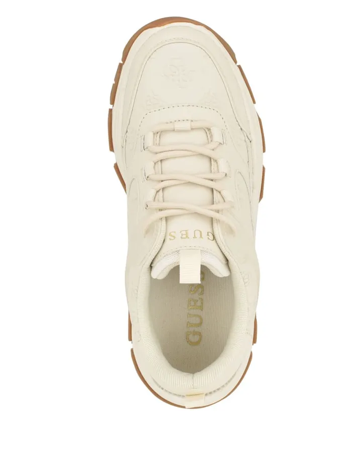 GUESS Shoes Bisun Signature Peony Jogger Sneakers White 8211 Women