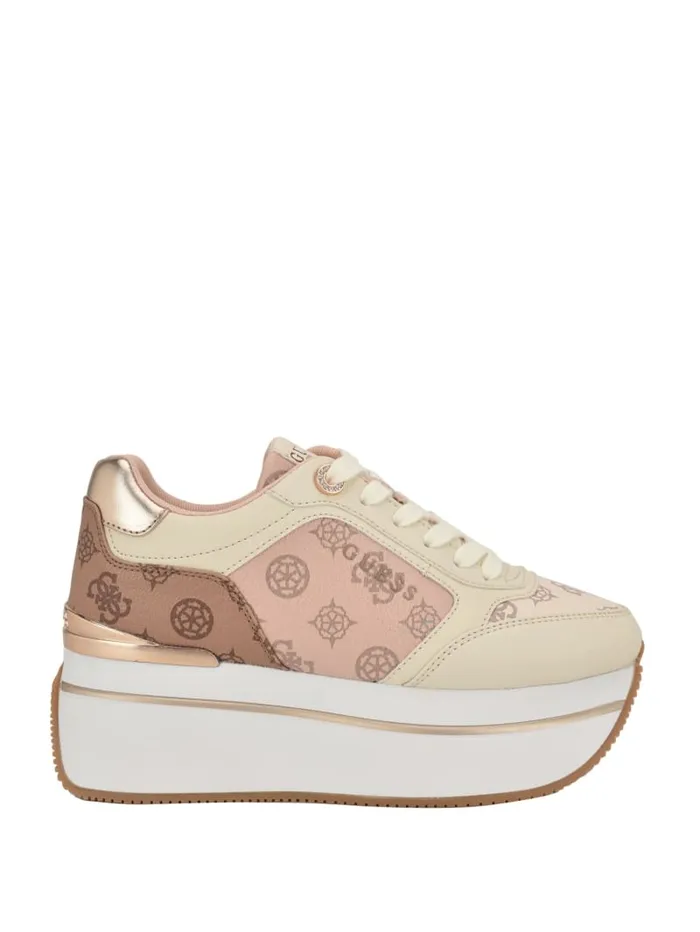 GUESS Shoes Camrio Platform Peony Jogger Sneakers Pink 8211 Women