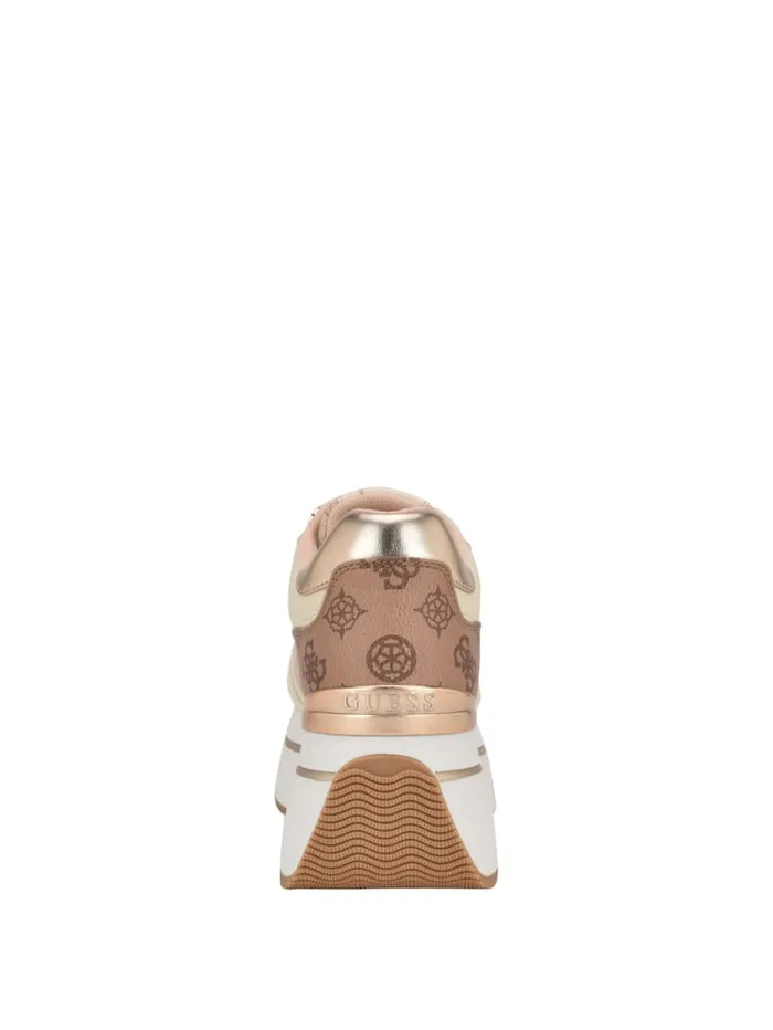 GUESS Shoes Camrio Platform Peony Jogger Sneakers Pink 8211 Women