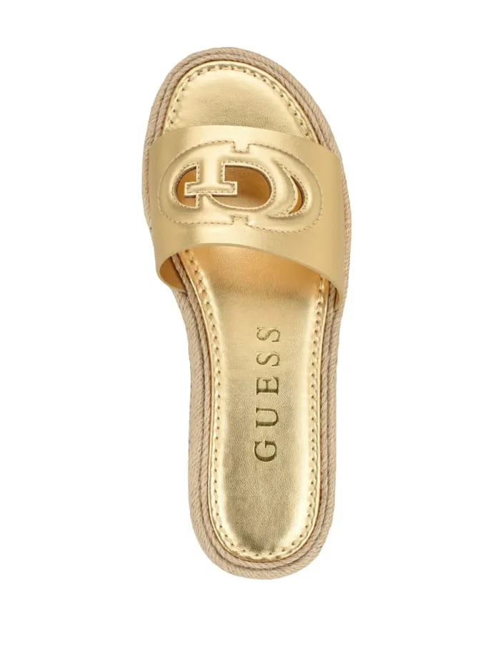 GUESS Shoes Katica Espadrille Sandals Orange 8211 Women