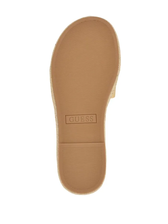 GUESS Shoes Katica Espadrille Sandals Orange 8211 Women