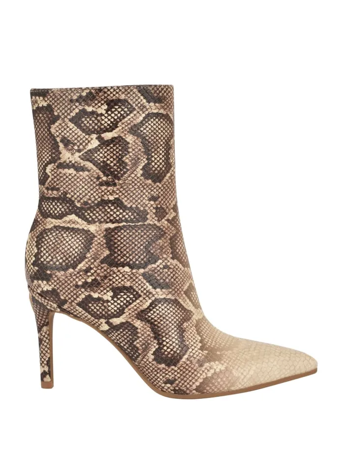 GUESS Shoes Richly FauxLeather Booties Beige 8211 Women