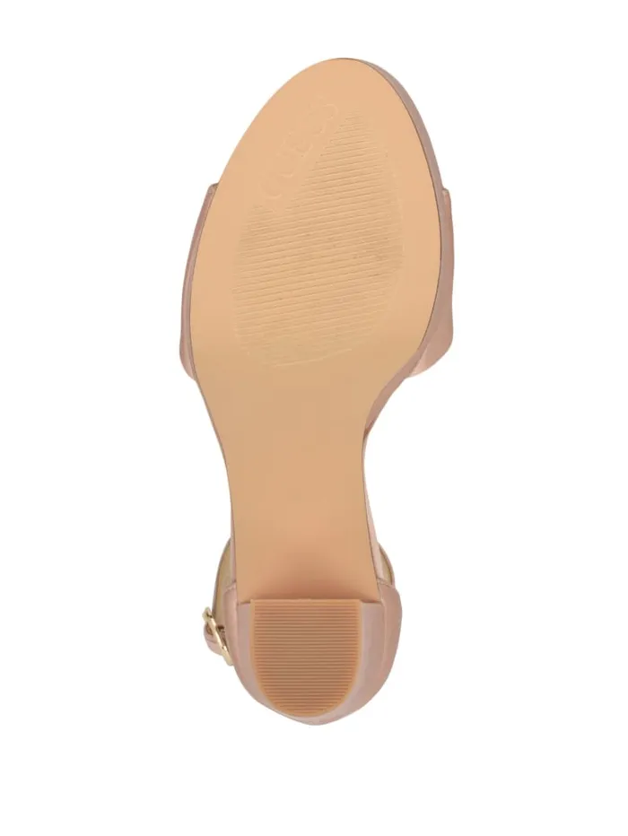 GUESS Shoes Seton Satin Platform Heels Pink 8211 Women