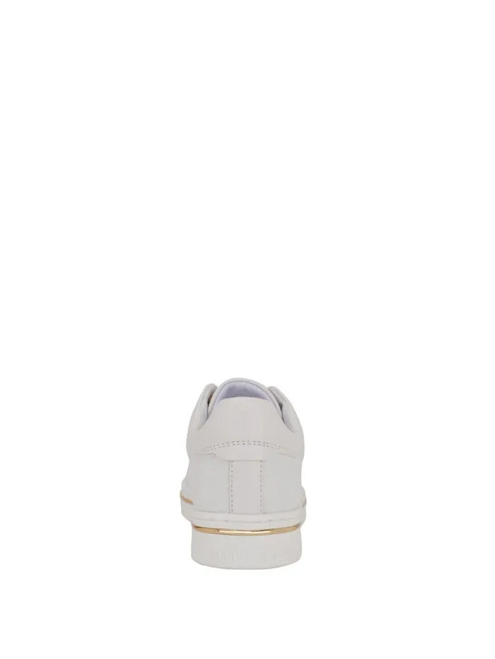 GUESS Shoes Stasey Debossed LowTop Sneakers White 8211 Women