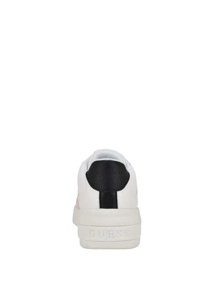 GUESS Shoes Triangle LowTop Sneakers White 8211 Women