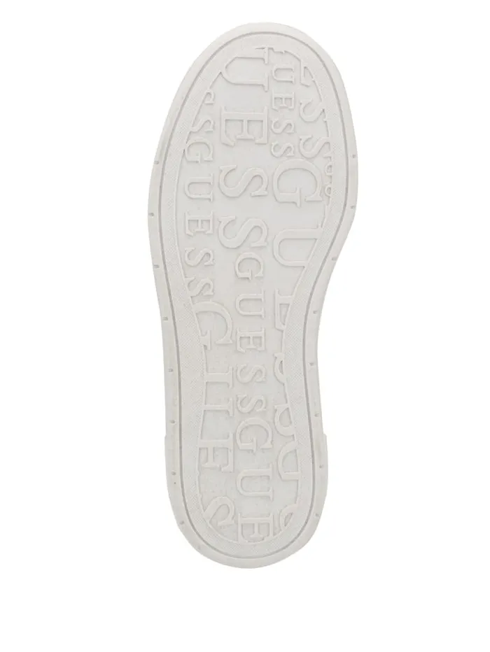 GUESS Shoes Triangle LowTop Sneakers White 8211 Women