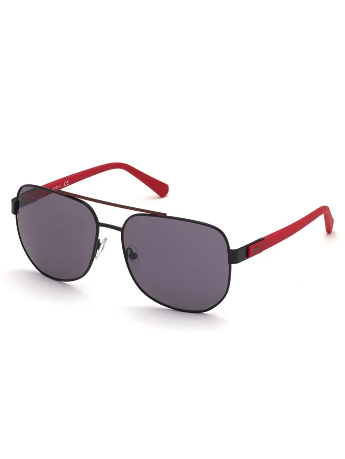 GUESS Sunglasses Marlon Navigator Sunglasses Black 8211 Men