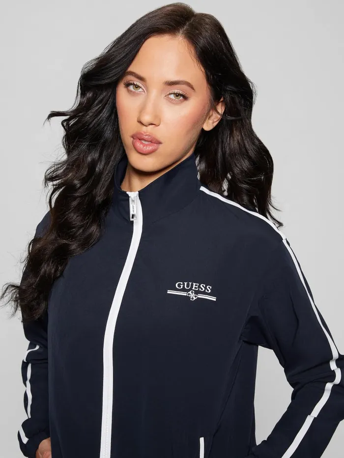 GUESS Sweaters and Knits Arleth FullZip Jacket Blue 8211 Women