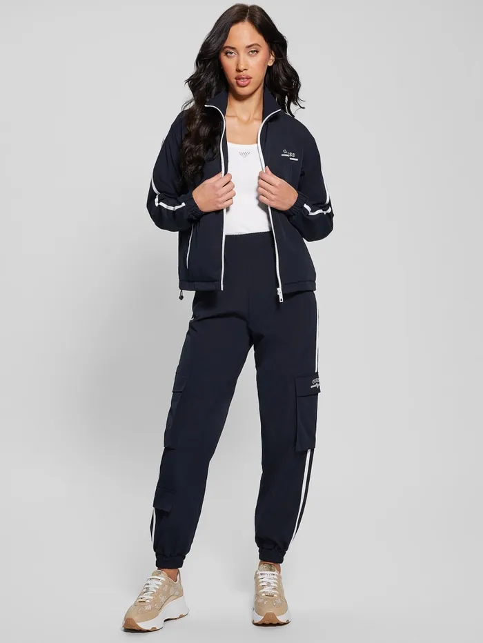 GUESS Sweaters and Knits Arleth FullZip Jacket Blue 8211 Women